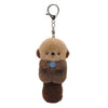 Mofusand Family Sea Otter Brother And Sister Series Seongup Plus 4-Inch Plush Key Chain