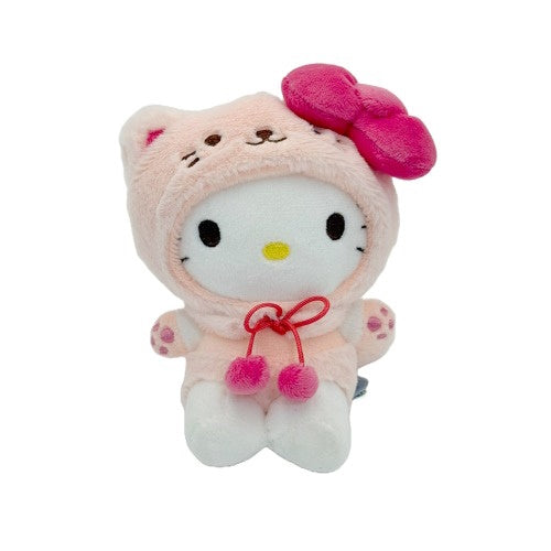 Sanrio Characters Dressed As Cat Plush Bag Clip Egaline 5-Inch Plush