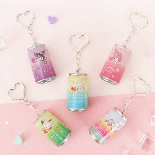 Sanrio Characters Fruit Drink Can Series Wing House 2-Inch Key Chain