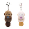 Mofusand Family Sea Otter Brother And Sister Series Seongup Plus 4-Inch Plush Key Chain