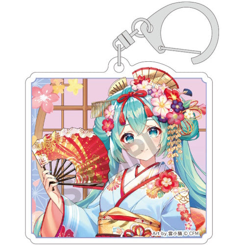 Hatsune Miku Hannari Kyoto Acrylic Key Chain Crux Collectible Toy