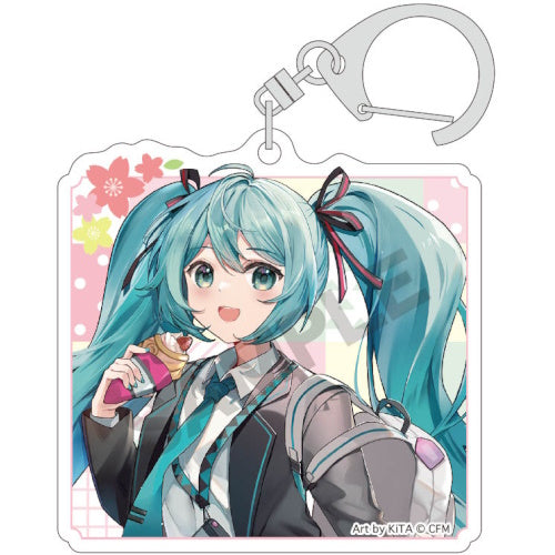 Hatsune Miku Hannari Kyoto Acrylic Key Chain Crux Collectible Toy