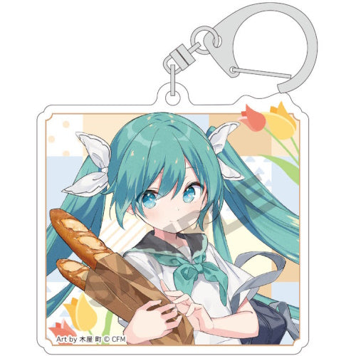 Hatsune Miku Hannari Kyoto Acrylic Key Chain Crux Collectible Toy