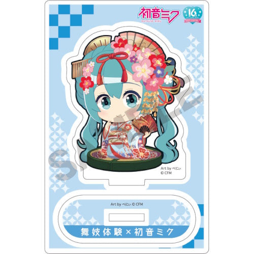 Hatsune Miku Hannari Kyoto Acrylic Stand Crux Collectible Toy