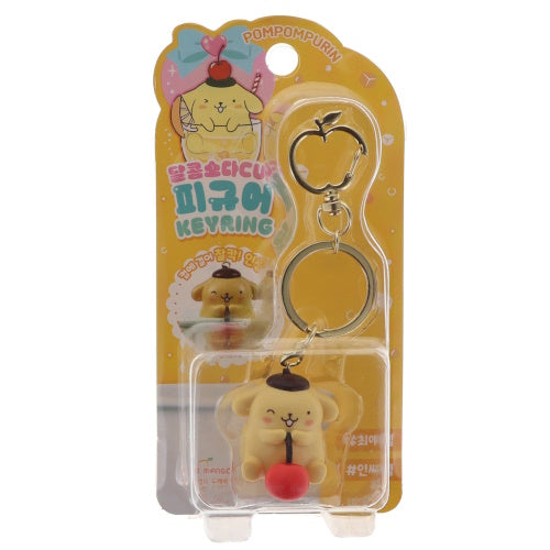 Sanrio Characters Sweet Cherry Soda Mascot Egaline 2-Inch Key Chain