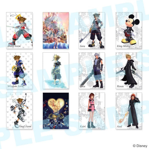 Disney Kingdom Hearts Art Museum Card Series Square Enix 6-Card Booster Pack