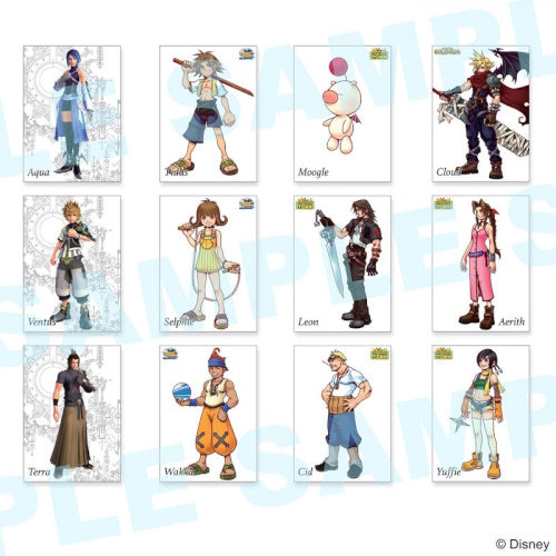 Disney Kingdom Hearts Art Museum Card Series Square Enix 6-Card Booster Pack