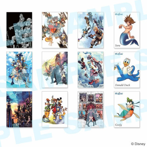 Disney Kingdom Hearts Art Museum Card Series Square Enix 6-Card Booster Pack