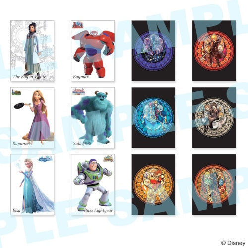 Disney Kingdom Hearts Art Museum Card Series Square Enix 6-Card Booster Pack