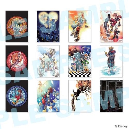 Disney Kingdom Hearts Art Museum Card Series Square Enix 6-Card Booster Pack