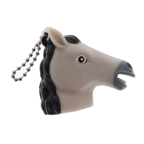 Horse Head Finger Puppet Mascot Series Fukuya 2-Inch Key Chain