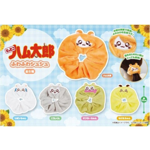 Hamtaro Fluffy Hair Scrunchie Series Fukuya 3-Inch Hair Tie