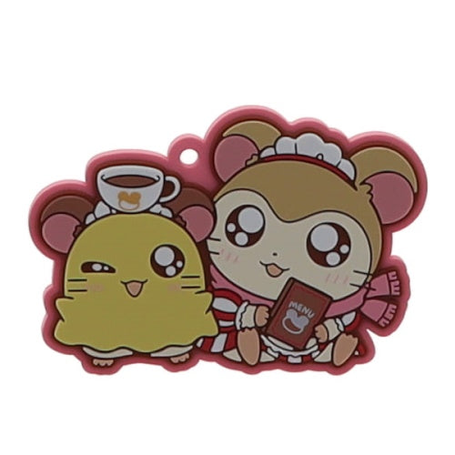 Hamtaro Rubber Mascot Series Vol. 02 Fukuya 2-Inch Key Chain