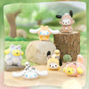 Sanrio Characters Forest Friends Flocked Series Moetch 1-Inch Mini-Figure