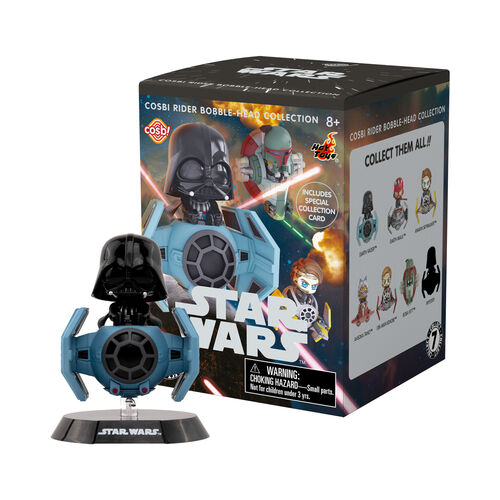 Star Wars Cosbi Rider Bobble Head Series Hot Toys 3-Inch Mini-Figure