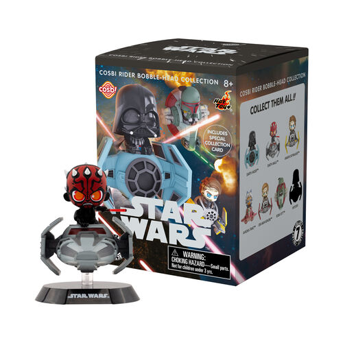 Star Wars Cosbi Rider Bobble Head Series Hot Toys 3-Inch Mini-Figure
