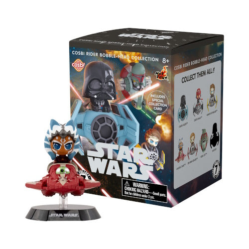 Star Wars Cosbi Rider Bobble Head Series Hot Toys 3-Inch Mini-Figure