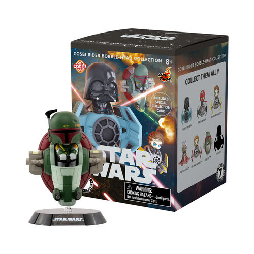 Star Wars Cosbi Rider Bobble Head Series Hot Toys 3-Inch Mini-Figure