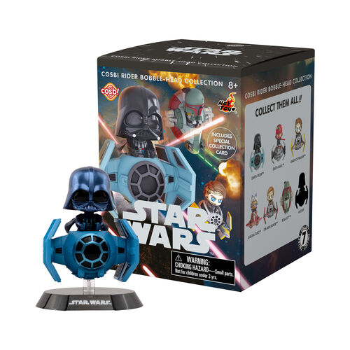 Star Wars Cosbi Rider Bobble Head Series Hot Toys 3-Inch Mini-Figure