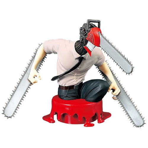 Chainsaw Man Bust Up Masters 4-Inch Collectible Figure