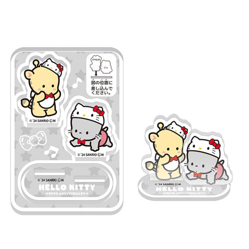 Sanrio Hello Kitty 50th Anniversary Acrylic Stand F-Toys 3-Inch Collectible