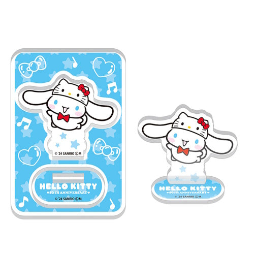 Sanrio Hello Kitty 50th Anniversary Acrylic Stand F-Toys 3-Inch Collectible