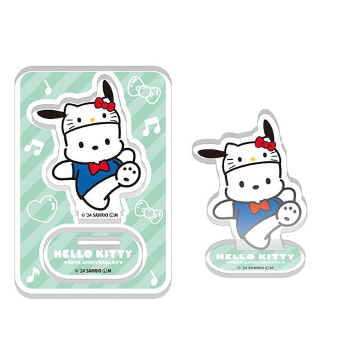 Sanrio Hello Kitty 50th Anniversary Acrylic Stand F-Toys 3-Inch Collectible