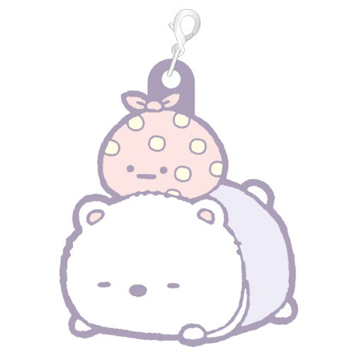 San-x Sumikko Gurashi Baby Rubber Charm Xebec 1-Inch Key Chain