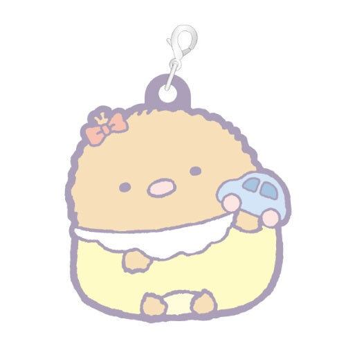 San-x Sumikko Gurashi Baby Rubber Charm Xebec 1-Inch Key Chain