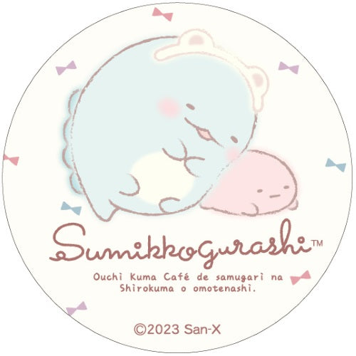 San-x Sumikko Gurashi Ouchi De Kuma Cafe Can Badge Xebec 1.5-Inch Pin