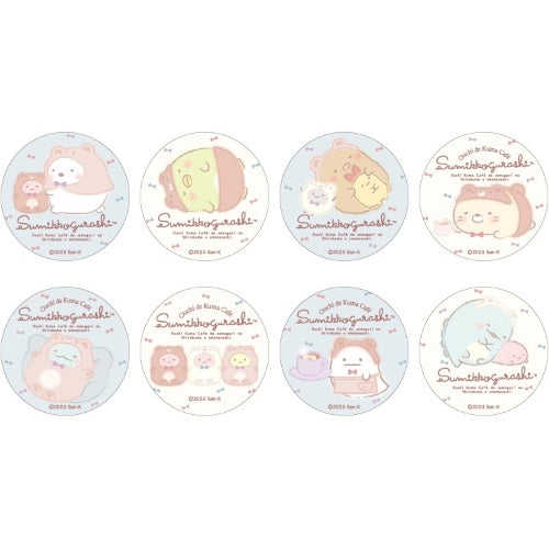 San-x Sumikko Gurashi Ouchi De Kuma Cafe Can Badge Xebec 1.5-Inch Pin