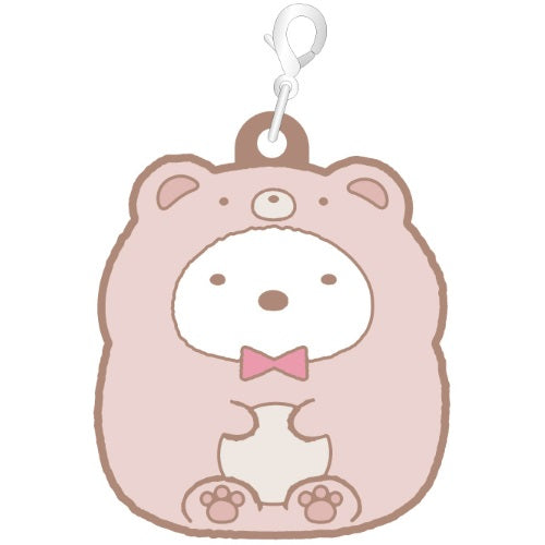 San-x Sumikko Gurashi Ouchi De Kuma Cafe Rubber Charm Xebec 1-Inch Key Chain