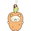 San-x Sumikko Gurashi Tabemono Okoku Rubber Charm Xebec 1.5-Inch Key Chain