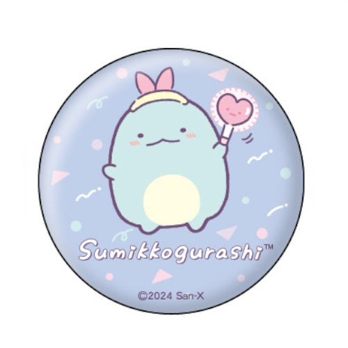 San-x Sumikko Gurashi Angel Ebiten Idol Can Badge Xebec 2-Inch Collectible Pin