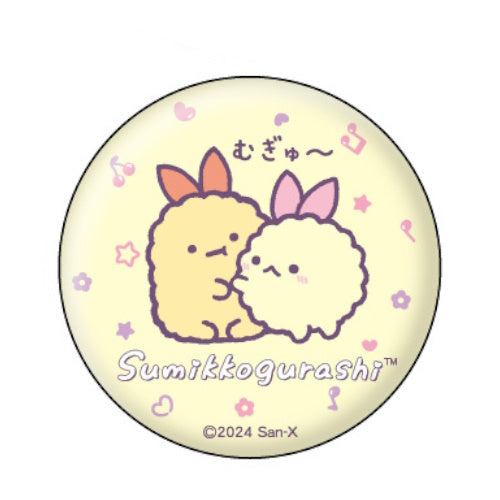 San-x Sumikko Gurashi Angel Ebiten Idol Can Badge Xebec 2-Inch Collectible Pin