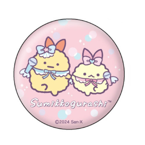 San-x Sumikko Gurashi Angel Ebiten Idol Can Badge Xebec 2-Inch Collectible Pin