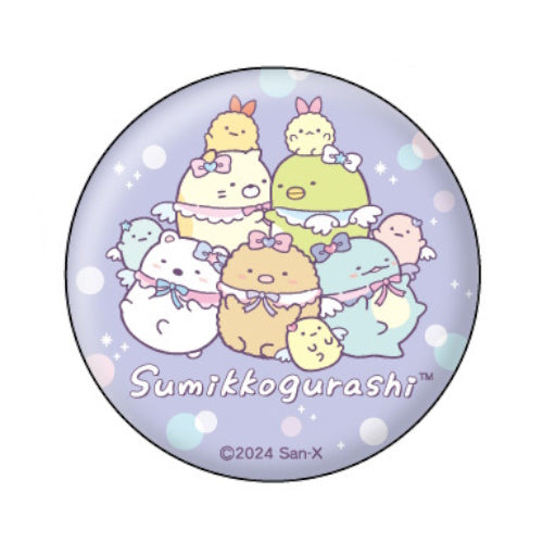 San-x Sumikko Gurashi Angel Ebiten Idol Can Badge Xebec 2-Inch Collectible Pin
