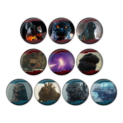Godzilla Scene Badge Series Xebec 1.5-Inch Collectible Button Pin