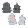 Godzilla Toho Monsters Mofumofu Coin Case Xebec 4-Inch Collectible