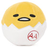 Sanrio Gudetama Round Squishy Plush Series Gund 3.5-Inch Plush Doll