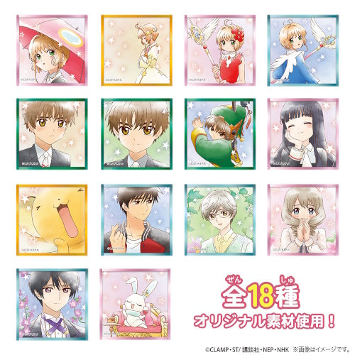 Cardcaptor Sakura Shikishi Petit Art Board Series Heart 2x2-Inch Collectible