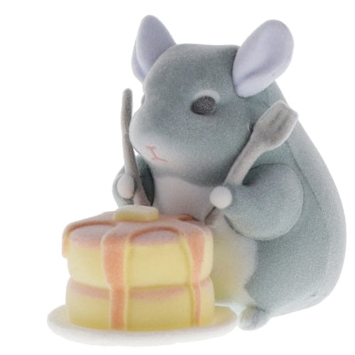Mark Crown Flocky Chinchilla Mascot Series Hot Line 2-Inch Mini-Figure