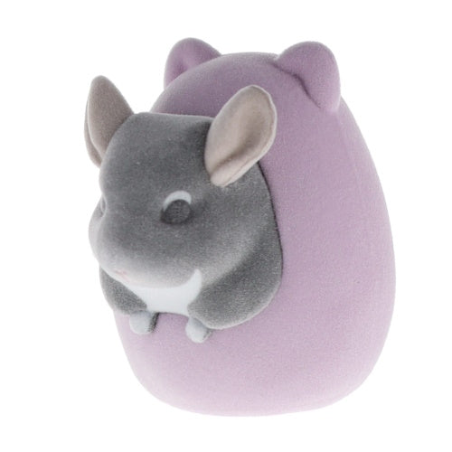 Mark Crown Flocky Chinchilla Mascot Series Hot Line 2-Inch Mini-Figure