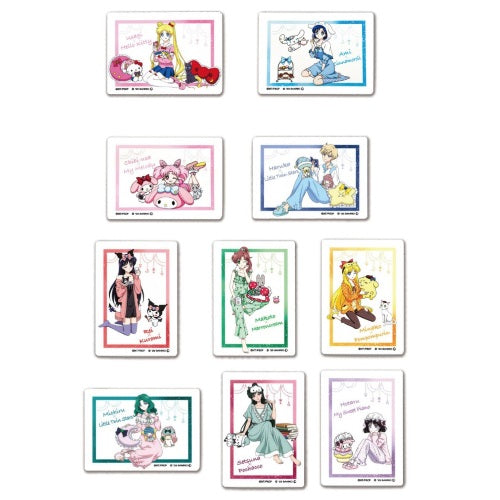 Sailor Moon x Sanrio Characters Acrylic Magnet Hasepro 3-Inch Collectible