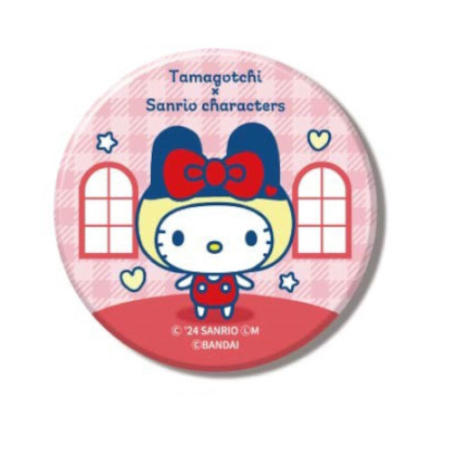 Tamagotchi x Sanrio Characters Can Badge Hasepro 2-Inch Collectible Pin