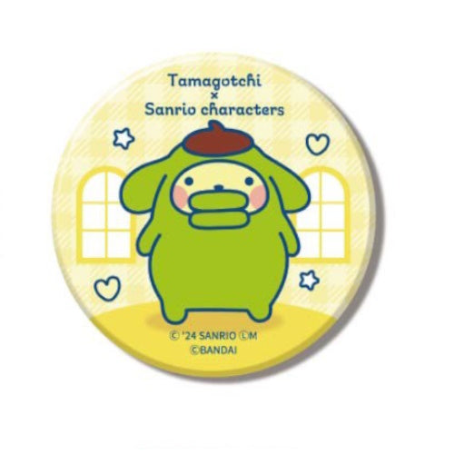 Tamagotchi x Sanrio Characters Can Badge Hasepro 2-Inch Collectible Pin