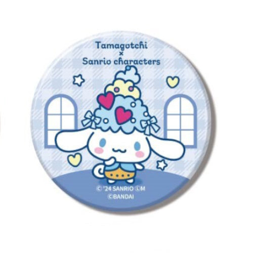 Tamagotchi x Sanrio Characters Can Badge Hasepro 2-Inch Collectible Pin