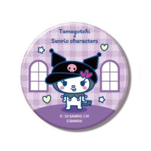 Tamagotchi x Sanrio Characters Can Badge Hasepro 2-Inch Collectible Pin