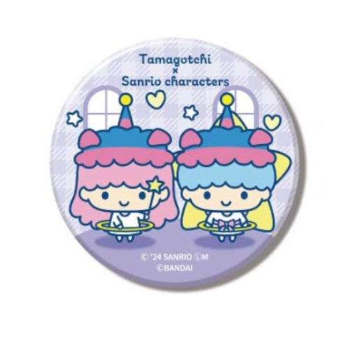 Tamagotchi x Sanrio Characters Can Badge Hasepro 2-Inch Collectible Pin