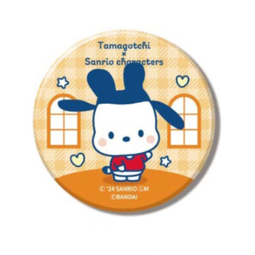 Tamagotchi x Sanrio Characters Can Badge Hasepro 2-Inch Collectible Pin